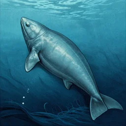 sea beast of the deep in the style of michael whelan and gustave dore