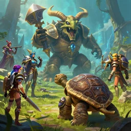 mount epic vicious war turtle screenshot world of warcraft mounts worldboss borberland comics by jesper ejsing art and by feng zhu alena aenami artworks in 4 k beeple, by thomas kinkade heartstone overwatch blizzard global light 3 d rtx hdr