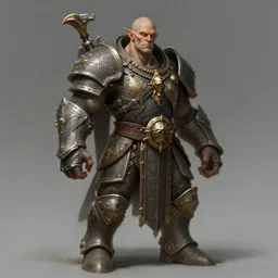 cyclops ogre fighter, d & d, fantasy, intricate, male, elegant, highly detailed, bald, digital painting, artstation, octane render, concept art, matte, sharp focus, illustration, hearthstone, art by artgerm, alphonse mucha johannes voss