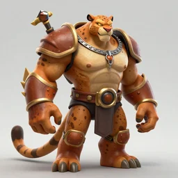 Rayman legends boss, panther, character design,  in the style of michael ancel, Ruan Jia and Mandy Jurgens and Greg Rutkowski, trending on Artstation, award winning, unreal engine, octane render W 1024