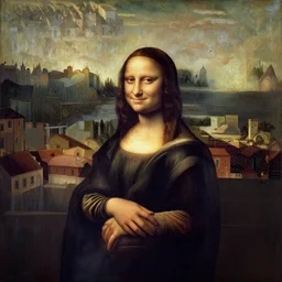 The starlit city of wisdom and dreams at sunset, italian futurism, da vinci, Josan Gonzalez