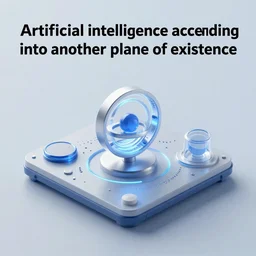 “artificial intelligence ascending into another plane of existence”