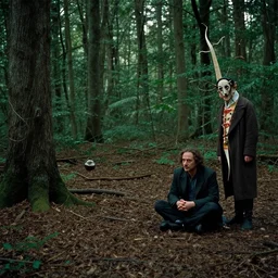luscious forest floor, film still from the movie directed by denis villeneuve and david cronenberg with art direction by and, salvador dali, tim hildebrandt and zdzisław beksinski