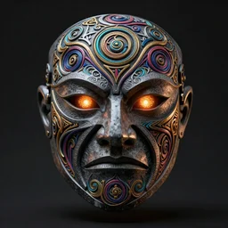 full face tattoo mask epic portrait, celtic warlord glowing eyes, elden ring, matte painting concept art, midjourney, beautifully backlit, swirly vibrant color lines, mandelbulber fractal, cinematic aesthetic octane render, 8 k hd resolution, by ilya kuvshinov, artgerm, darius zawadzki and zdizslaw beksinski