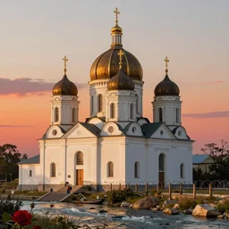 Domes, next to the miraculous cross with icons, To play bells with overflows and chimes. House by the stream, let it flow at will in a thin stream. So that the tailor judge does not fence me off from him with bars. Draw a scarlet sunset, a rose behind barbed rusty wire. The line: Mom, it's not my fault!
