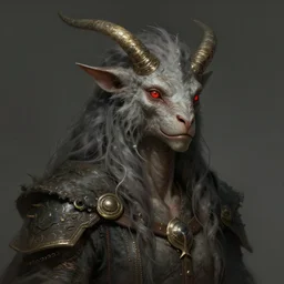 a highly detailed portrait of a fantasy creature concept art