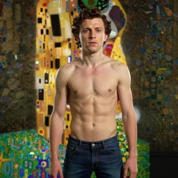 tom holland in rick and morty, au naturel, hyperdetailed, digital art, trending in artstation, cinematic lighting, studio quality, smooth render, unreal engine 5 rendered, octane rendered, art style by klimt, nixeu, ian sprigger, wlop, krenz cushart