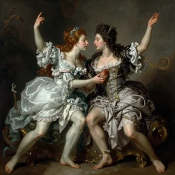 regeneration can only be attained by two souls working in unison and harmony baroque, rococo, dramatic, elaborate, emotive, and transcendental