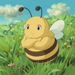 dissapointed bee by Studio Ghibli