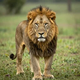 photo of a lion