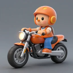 a cartoony motor bike,  in the style of Rayman origins, michael ancel, Ruan Jia and Mandy Jurgens and Greg Rutkowski, trending on Artstation, award winning, unreal engine, octane render H 1024