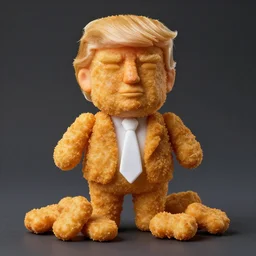 donald trump made out of chicken nuggets