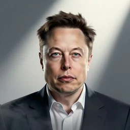 digital artwork of Elon Musk