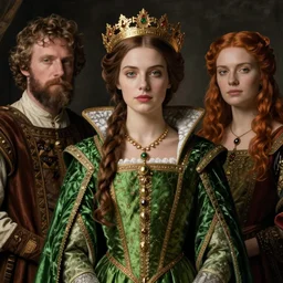 eva green medieval fourteenth century queen, by graham turner, angus mcbride, christa hook