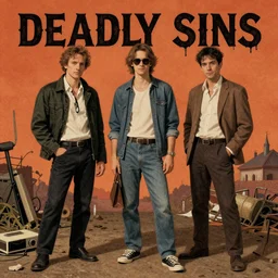 deadly sins, lowbrow art by James gurney and James jean