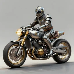 moebius illustration, the incal, maserati tipo 1 5 1, hyper real render, highly detailed, ornate, octane, cinematic, driver rider, knight rider kitt, motorcycle motorbike