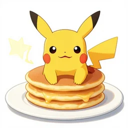 pikachu pancake, Michelin star, award winning