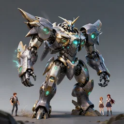 grimhorn fanghorn machine mecha animal beast robot of horizon forbidden west horizon zero dawn bioluminiscence, behance hd by jesper ejsing, by rhads, makoto shinkai and lois van baarle, ilya kuvshinov, rossdraws global illumination