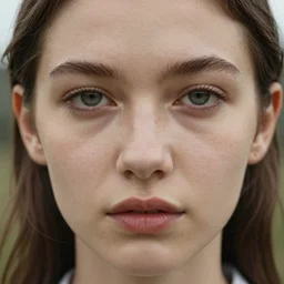 close up an extremely amazing face female portrait, 20 years old in a scenic environment by Ilya Kuvshinov