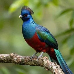 a resplendent quetzal