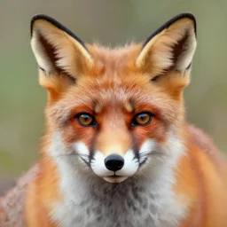 fox face by bob ross