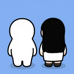 an image of two invisible friends