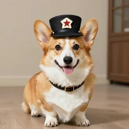 corgi dog detective