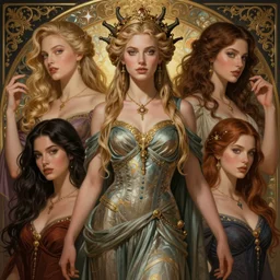 ultra realistic illustration, a stunningly beautiful greek gothic goddess of chaos played by jordyn jones and dove cameron and margot robbie and taylor swift and megan fox and adriana lima, intricate, elegant, highly detailed, digital painting, artstation, concept art, smooth, sharp focus, illustration, art by artgerm and greg rutkowski and alphonse mucha