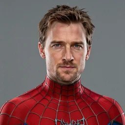 tobey maguire spider - man webbed suit. hyper realistic face, uhd, detailed nikon d 8 5 0. sigma 8 5 mm f 1. 4 dg hsm a. aperture f / 3. 5. shutter speed 1 / 6 0. iso 1 6 0 0