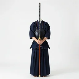japanese naginata, 8k product photo, isolated on a pure white background, centered, entire object in frame, sharp focus, soft studio lighting