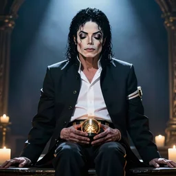 photo of michael jackson ressucitation,