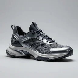 a futuristic shoe that is sleek yet very interesting in design and very high quality, highly detailed image,
