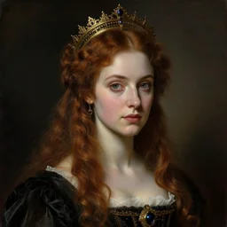 gothic princess portrait!!. by william henry hunt * *, highly detailded