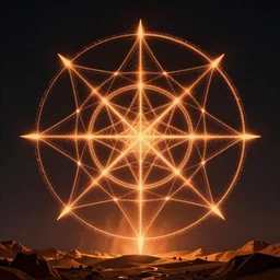 motion graphics, point cloud, sacred geometry, abstract symbolism, particles, houdini, physical, flame cinematic lightingi, gmunk