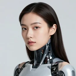 portrait photo of a beautiful female ( ( ( ( ( ( ( ( ( ( ( ( ( ( ( ( ) ) ) ) ) ) ) ) ) ) ) ) cyborg