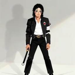 michael jackson, nendroid, stephen bliss style