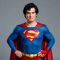 bob ross as superman, cinematic. studio lighting. 4 k.