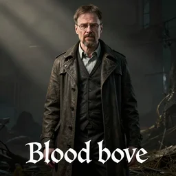 a screenshot of Walter White in Bloodborne