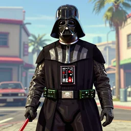 darth vader in gta v