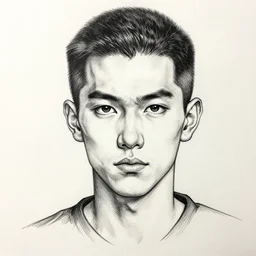 portrait of xqc with a strong jawline, pen and ink, intricate line drawings, gigachad, by craig mullins, ruan jia, kentaro miura, greg rutkowski, loundraw