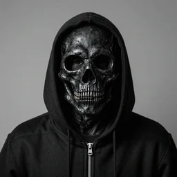 A portrait of a person during the black death