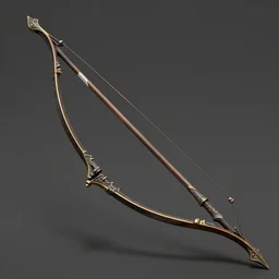 realistic concept art of magic infused longbows weapon, mideival, detailed, 1 4 5 0, delicate, hyper realism, ultra realistic, 8 k