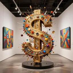 the great $. 1 - eth art show is an explosion of creativity in a photo - realistic style and highly - detailed illustration