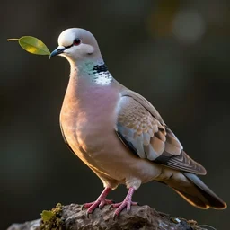 A mutant dove that eats people