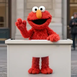 elmo on trial at the hague