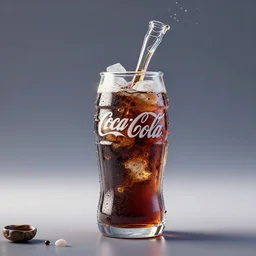 a cyberduck drinking coke, cinematic, 3d render, octane render, trending on artstation