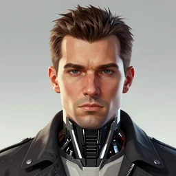 cyborg portrait stylize, art gta 5 cover, official fanart behance hd artstation by jesper ejsing, by rhads, makoto shinkai and lois van baarle, ilya kuvshinov, ossdraws, that looks like it is from borderlands and by feng zhu and loish and laurie greasley, victo ngai, andreas rocha, john harris