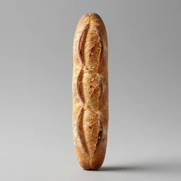 promotion image for the rocket propelled baguette, product photo, studio lighting