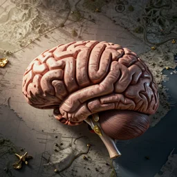 map of trump's brain