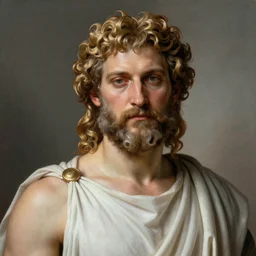 a beautiful portrait of greek god zeus by Greg Rutkowski in baroque style - n 4